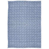 Cartola Blue and Ivory Outdoor Rug